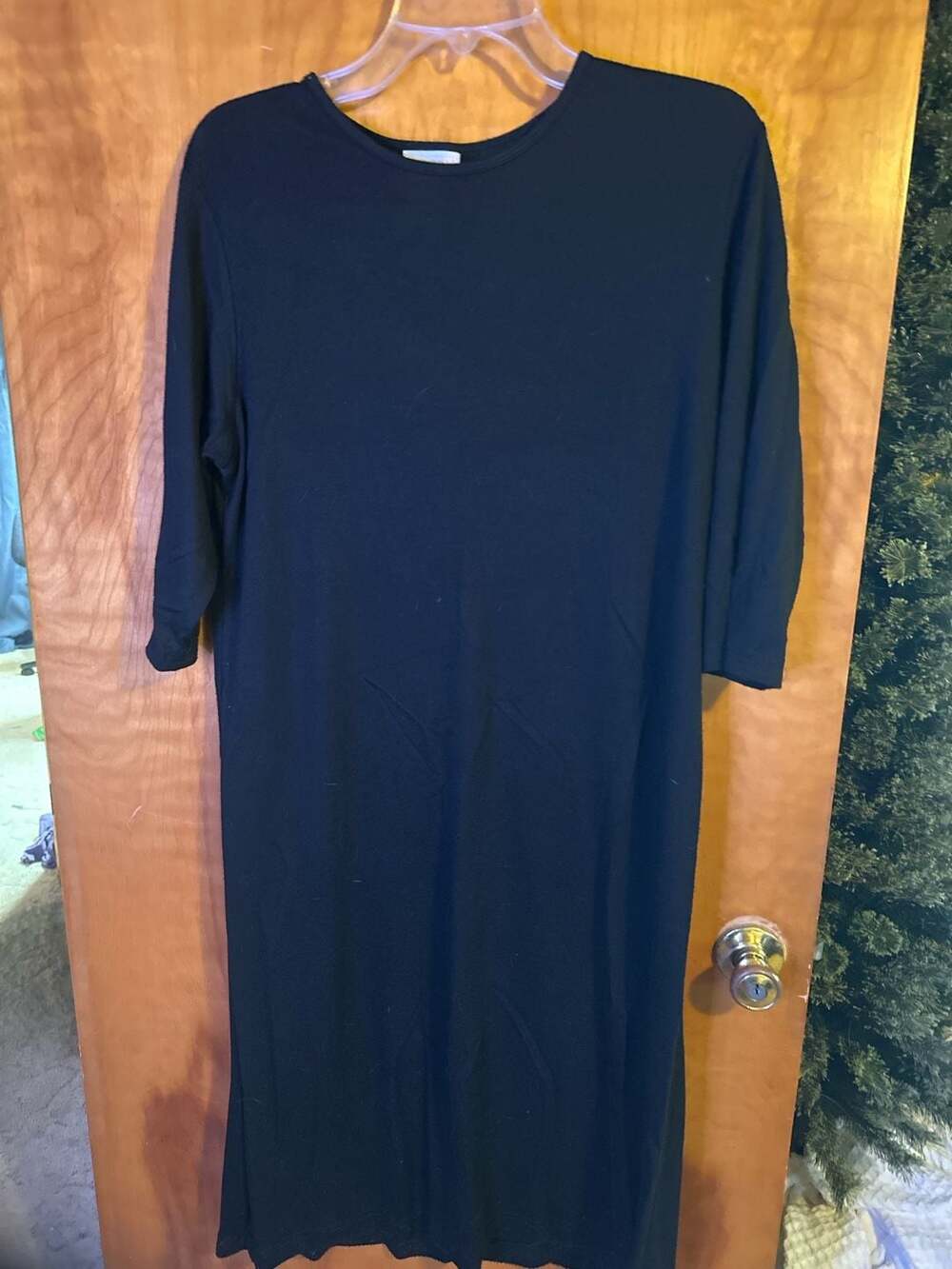 Coldwater Creek 2X Black Dress/Tunic